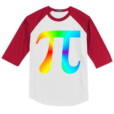 Tie Dye Pi Kids Colorblock Raglan Jersey