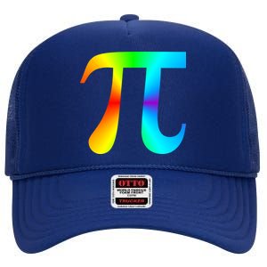 Tie Dye Pi High Crown Mesh Back Trucker Hat