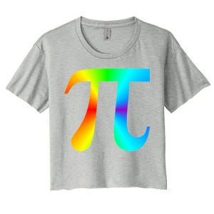 Tie Dye Pi Women's Crop Top Tee