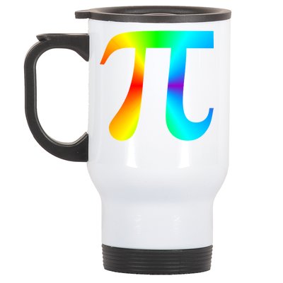 Tie Dye Pi Stainless Steel Travel Mug