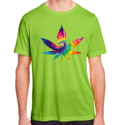 Tie Dye Pot leaf Adult ChromaSoft Performance T-Shirt