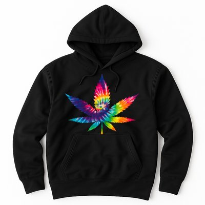 Tie Dye Pot leaf Hoodie