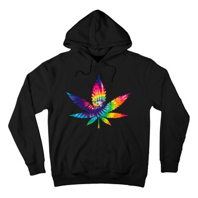 Tie Dye Pot leaf Hoodie