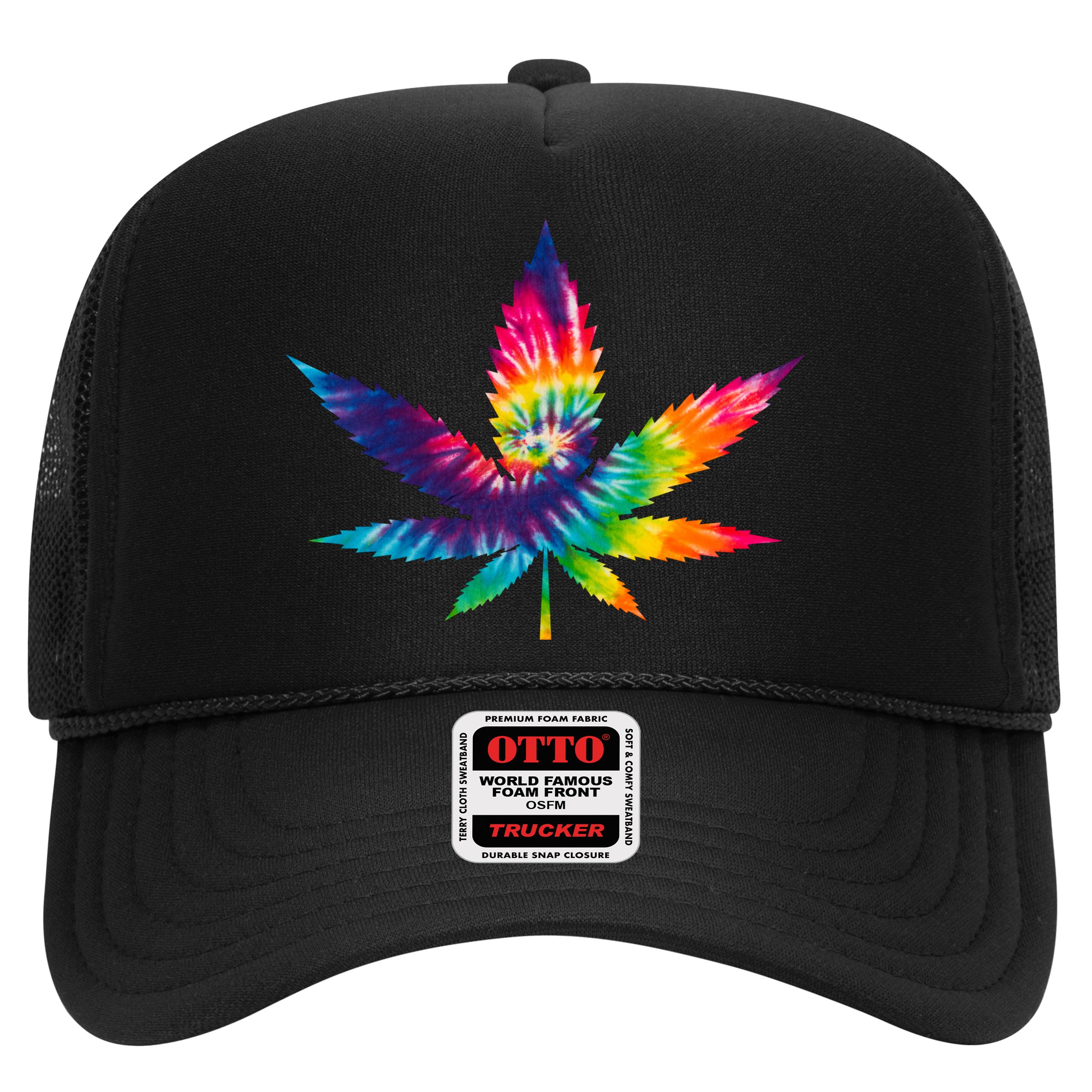 Tie Dye Pot leaf Hat