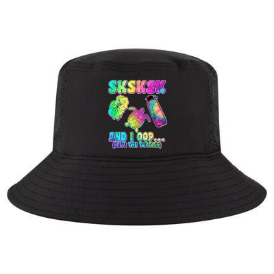 Tie Dye SKSKSK and I OOP Save the Turtles Cool Comfort Performance Bucket Hat