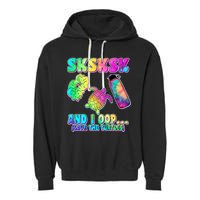 Tie Dye SKSKSK and I OOP Save the Turtles Garment-Dyed Fleece Hoodie