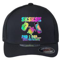 Tie Dye SKSKSK and I OOP Save the Turtles Flexfit Unipanel Trucker Cap