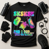 Tie Dye SKSKSK and I OOP Save the Turtles Cooling Performance Crew T-Shirt