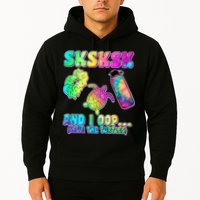 Tie Dye SKSKSK and I OOP Save the Turtles Hoodie
