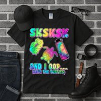 Tie Dye SKSKSK and I OOP Save the Turtles Tall T-Shirt