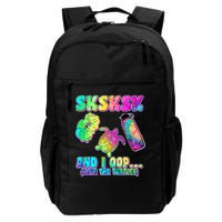 Tie Dye SKSKSK and I OOP Save the Turtles Daily Commute Backpack