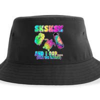 Tie Dye SKSKSK and I OOP Save the Turtles Sustainable Bucket Hat