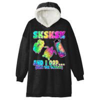 Tie Dye SKSKSK and I OOP Save the Turtles Hooded Wearable Blanket
