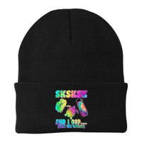 Tie Dye SKSKSK and I OOP Save the Turtles Beanie