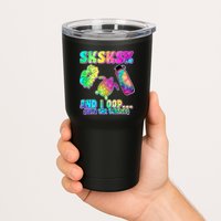 Tie Dye SKSKSK and I OOP Save the Turtles Tumbler