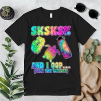 Tie Dye SKSKSK and I OOP Save the Turtles Premium T-Shirt