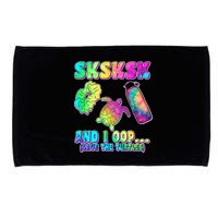 Tie Dye SKSKSK and I OOP Save the Turtles Microfiber Hand Towel