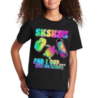 Tie Dye SKSKSK and I OOP Save the Turtles Kids T-Shirt