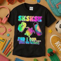 Tie Dye SKSKSK and I OOP Save the Turtles Kids T-Shirt