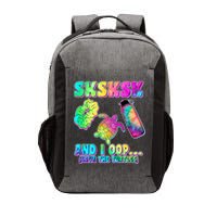 Tie Dye SKSKSK and I OOP Save the Turtles Vector Backpack