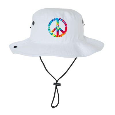 Tie Dye World Peace Sign Legacy Cool Fit Booney Bucket Hat