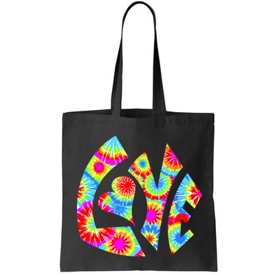 Tie Dyed Love Sign Logo Bag