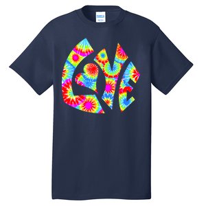 Tie Dyed Love Sign Logo Tall T-Shirt