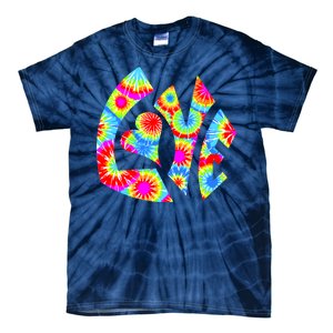 Tie Dyed Love Sign Logo Tie-Dye T-Shirt