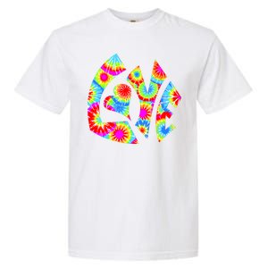 Tie Dyed Love Sign Logo Garment-Dyed Heavyweight T-Shirt