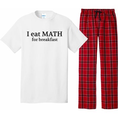 Teachers I Eat Math For Breakfast Pajama Set