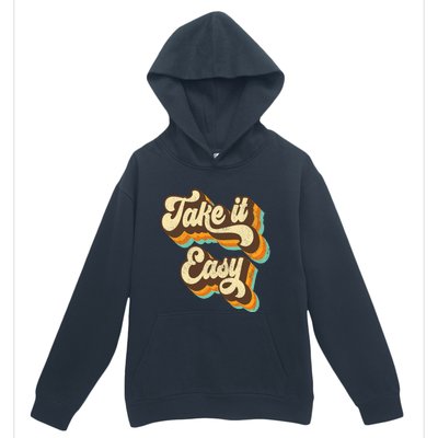 Take It Easy Retro 70s Disco Party Costume Urban Pullover Hoodie