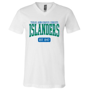 Texas Islanders Est. Date V-Neck T-Shirt