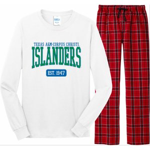 Texas Islanders Est. Date Long Sleeve Pajama Set