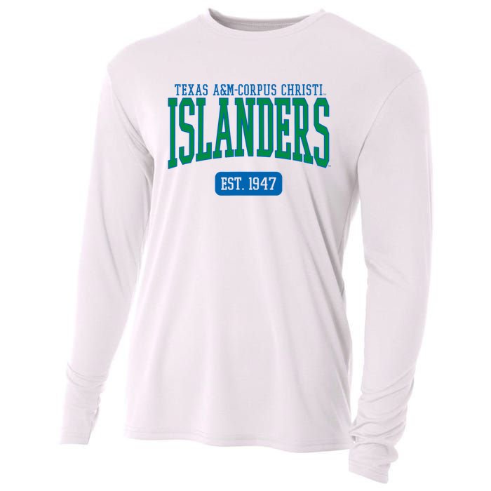 Texas Islanders Est. Date Cooling Performance Long Sleeve Crew