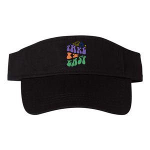 Take It Easy Retro Smile Valucap Bio-Washed Visor