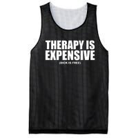 Therapy Is Expensive Dick Is Free Mesh Reversible Basketball Jersey Tank