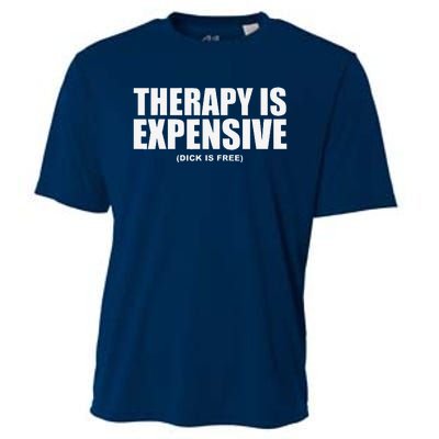 Therapy Is Expensive Cooling Performance Crew T-Shirt