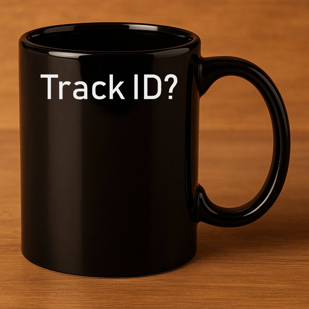 Track Id Edm Electronic Festival Techno 11oz C Handle Ceramic Mug