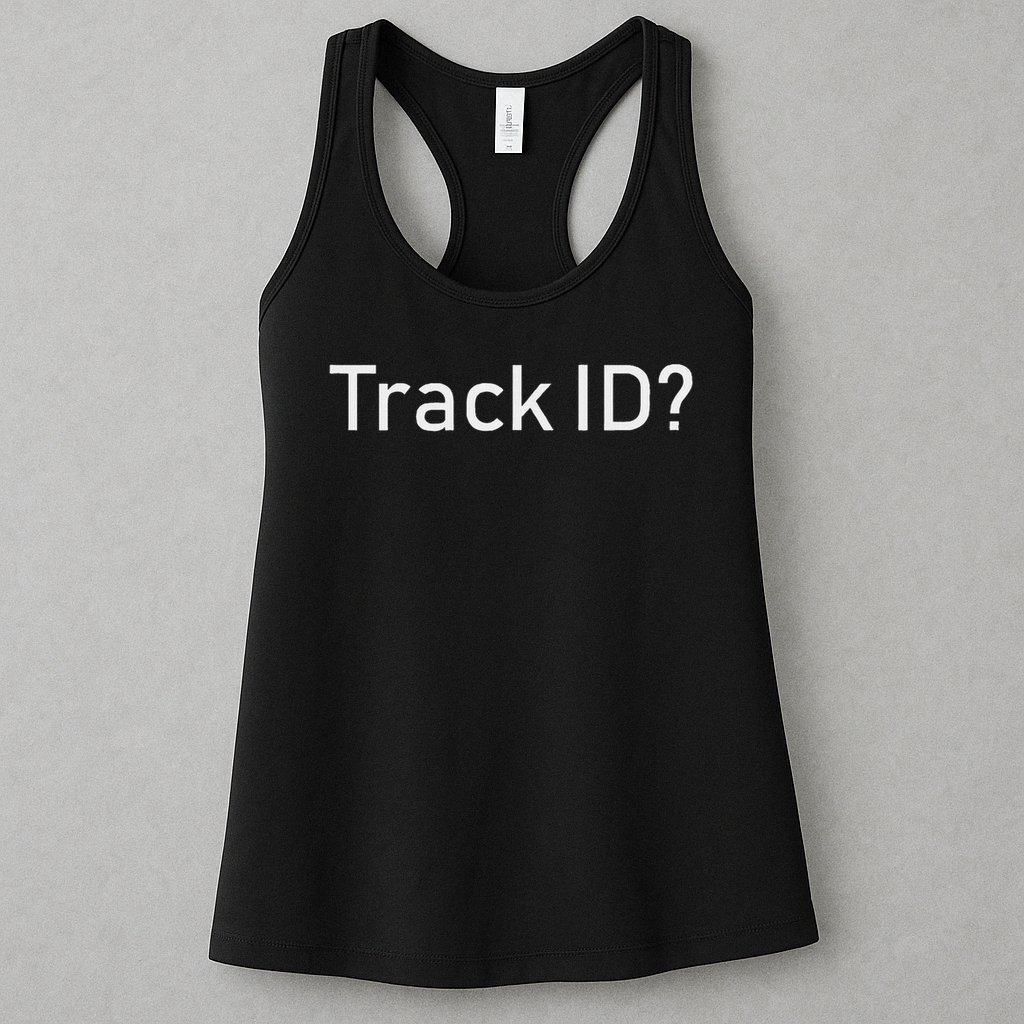 Track Id Edm Electronic Festival Techno Womens Tank Top