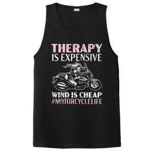 Therapy Is Expensive Wind Is Cheap Motorcycle Life PosiCharge Competitor Tank