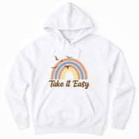 Take It Easy Rainbow Mental Health Hoodie