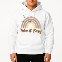 Take It Easy Rainbow Mental Health Hoodie