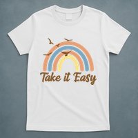 Take It Easy Rainbow Mental Health T-Shirt