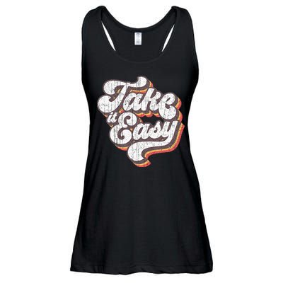 Take it Easy 70s Outfits for Vintage Aesthetic Ladies Essential Flowy Tank