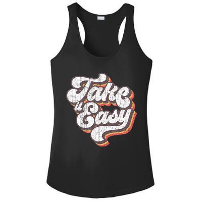 Take it Easy 70s Outfits for Vintage Aesthetic Ladies PosiCharge Competitor Racerback Tank