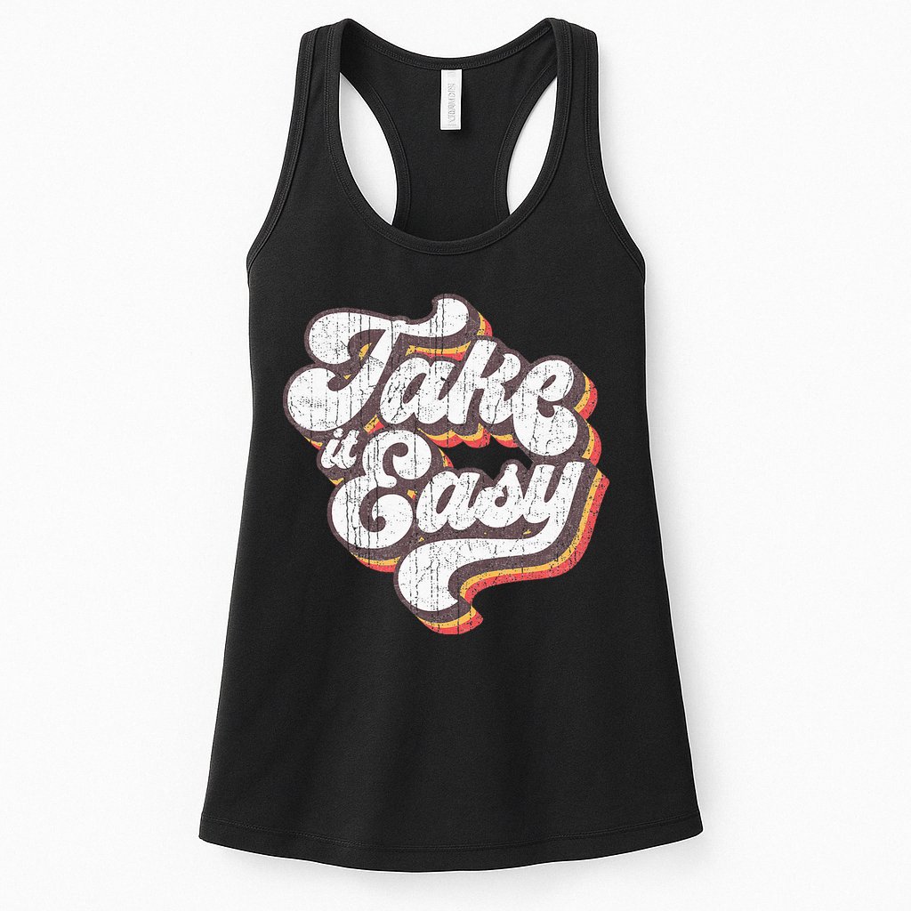 Take it Easy 70s Outfits for Vintage Aesthetic Womens Tank Top