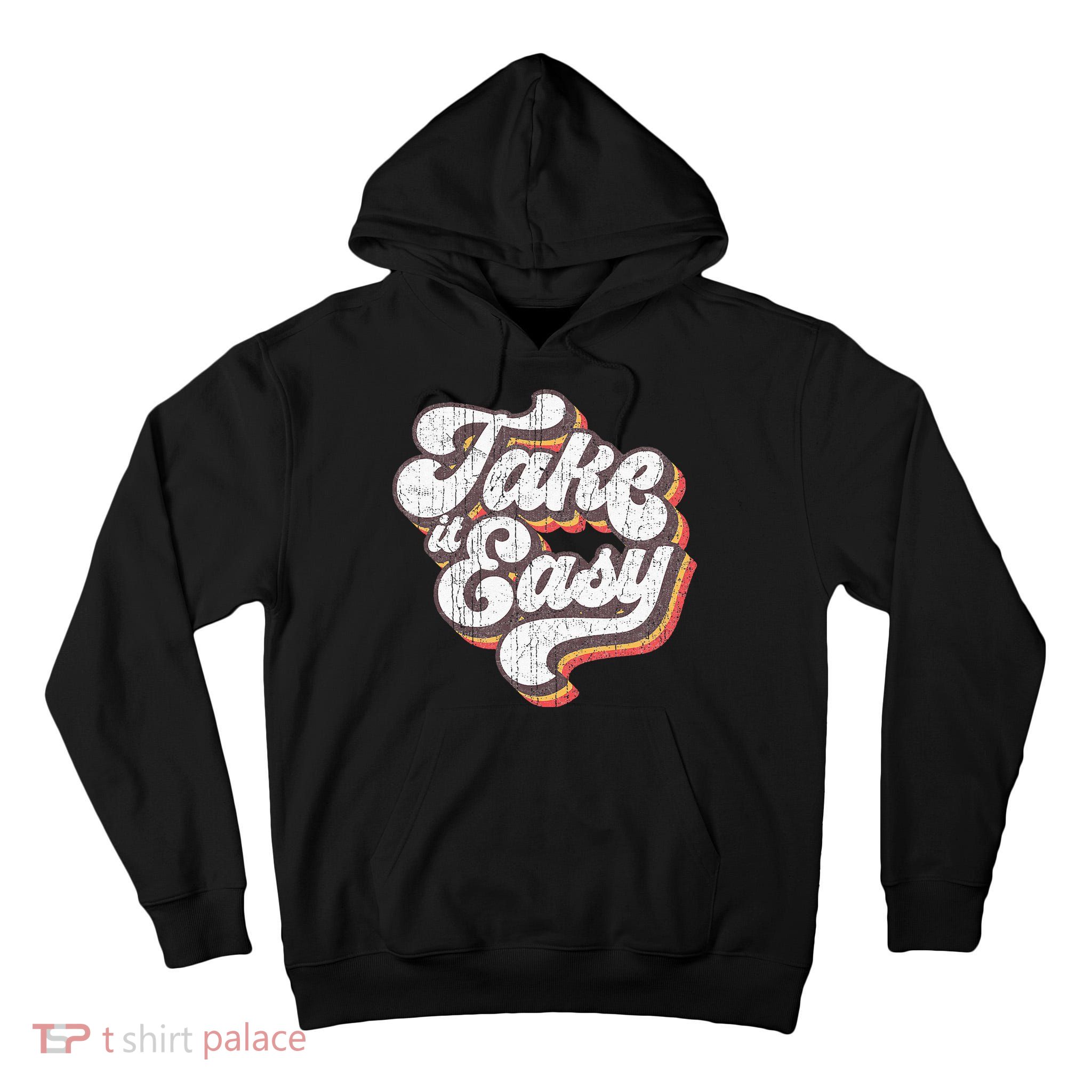 Take it Easy 70s Outfits for Vintage Aesthetic Tall Hoodie