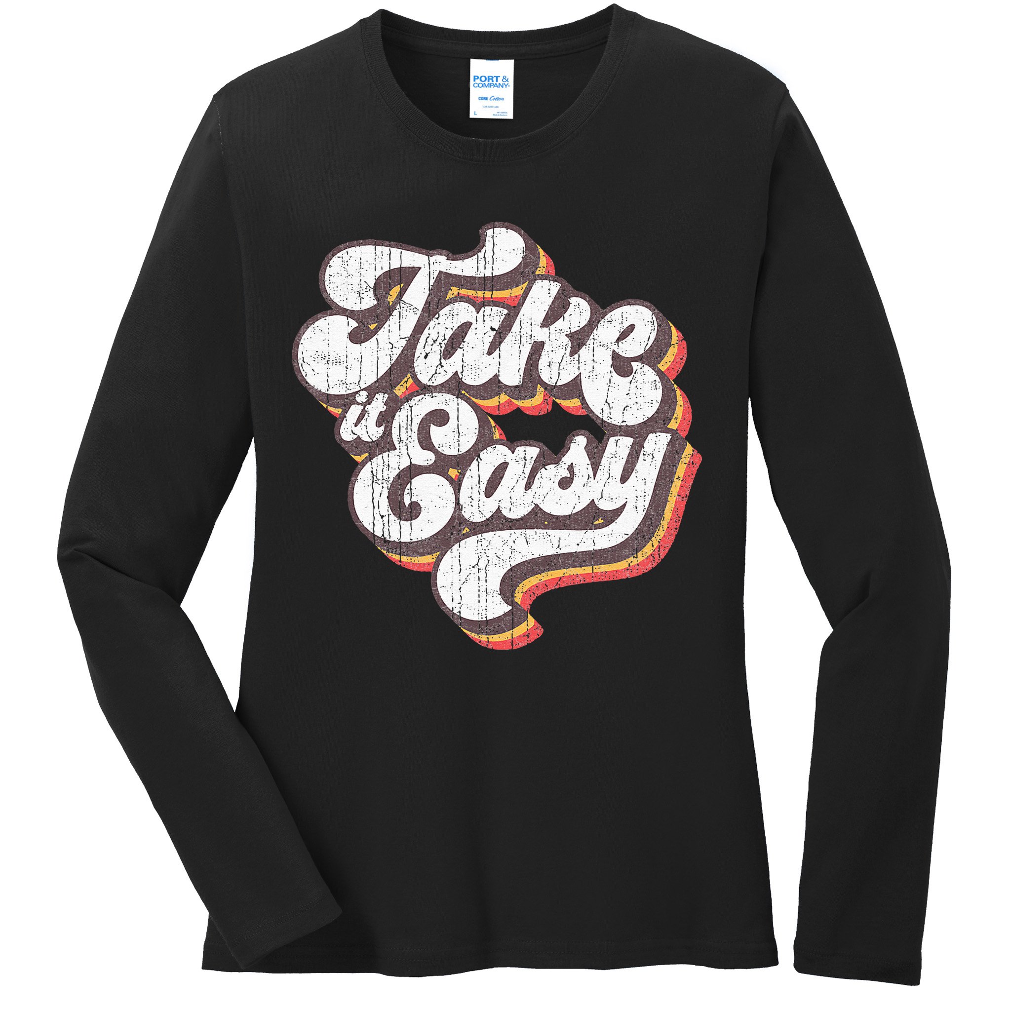 Take it Easy 70s Outfits for Vintage Aesthetic Ladies Long Sleeve Shirt