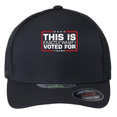 This is Exactly What I Voted For Trump Flexfit Unipanel Trucker Cap