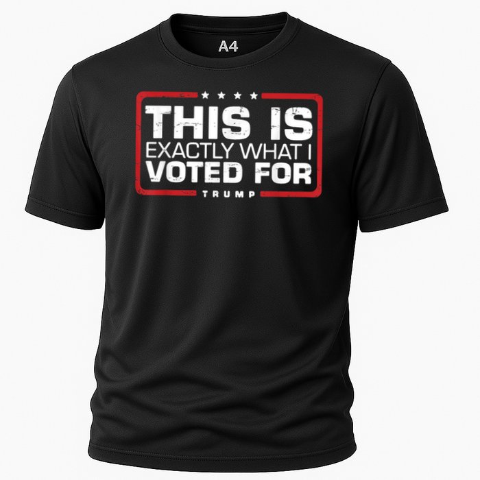 This is Exactly What I Voted For Trump Cooling Performance Crew T-Shirt